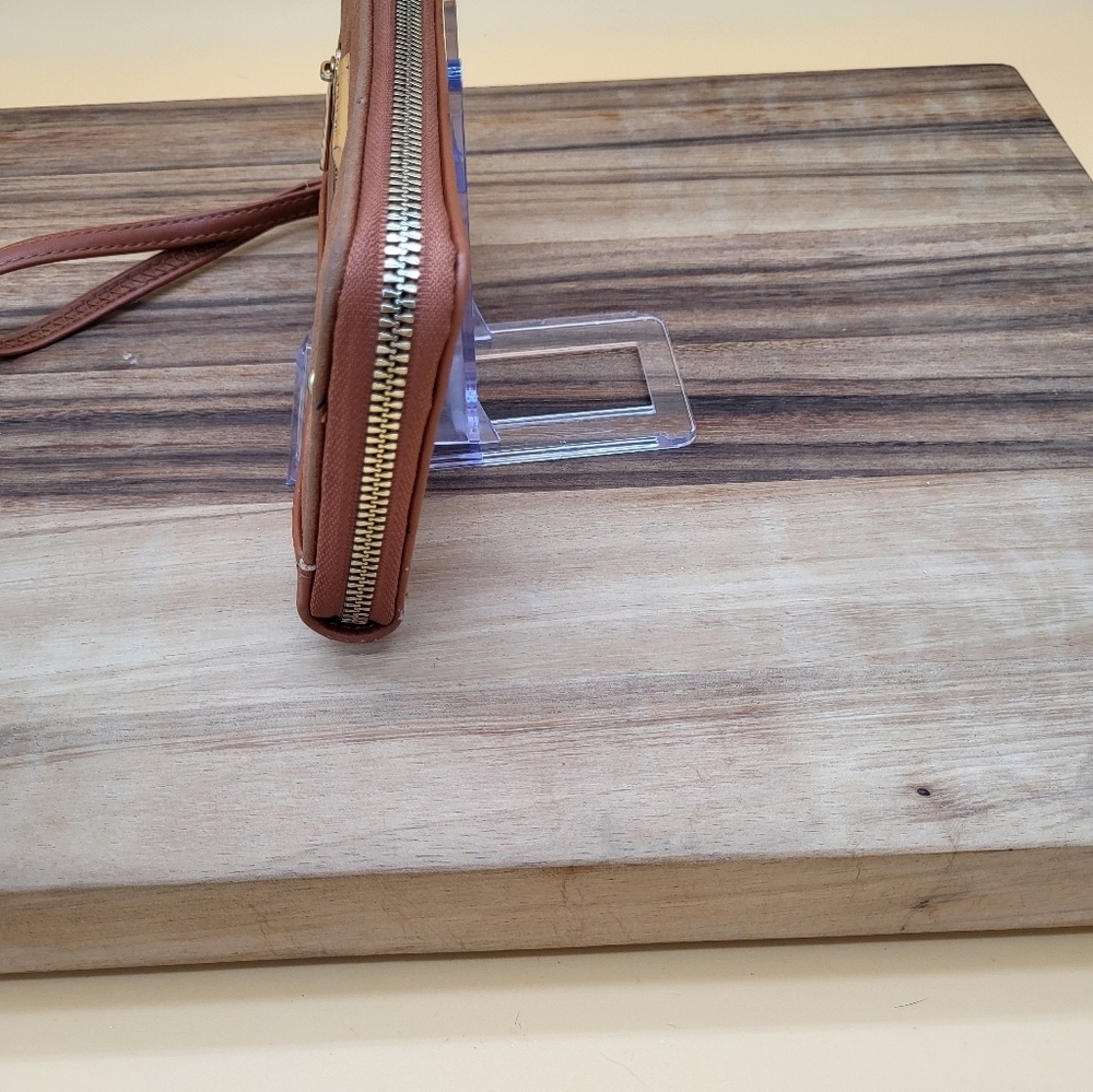Alexis Bendel Brown Wristlet Wallet - Picture 6 of 7